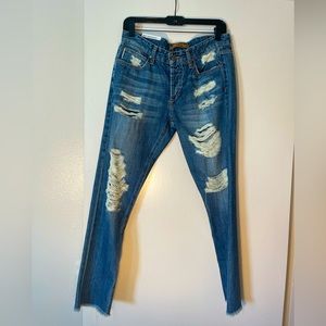 Selvedge distressed 90’s style jeans (Joes) Sawyer